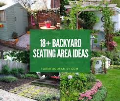 beautiful backyard seating area ideas