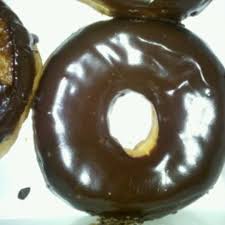 chocolate coated or frosted doughnuts