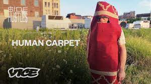 this human carpet gets excited when you