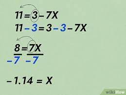 Solve Two Step Algebraic Equations