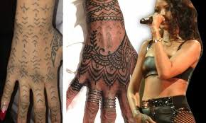 It is not difficult to guess, this set of consonants. Rihanna Flies Her Tattoo Artists 1 500 Miles To Spend 11 Hours Making Her New Zealand Tribal Art Work Pretty Daily Mail Online