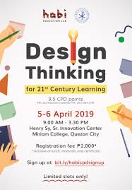 Design Thinking For The 21st Century Learning Events