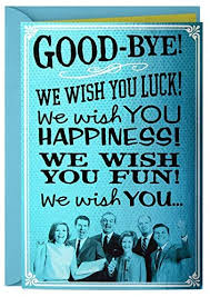 Goodbye cards for coworkers april 9, 2019 simbaham. Hallmark Funny Coworker Goodbye Card From All Of Us We Wish You Buy Online At Best Price In Uae Amazon Ae