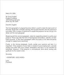 To company president business letter templete. Free 7 Business Letter Samples In Pdf Ms Word