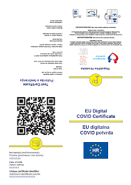 The eu digital covid certificate is a symbol of what europe stands for. Test Certificate Covid Certificates