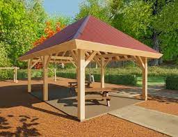 16 24 Hipped Roof Pavilion Timber