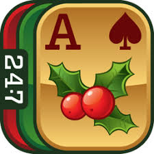 The basic rules are the same, but instead of having one card in your help. Christmas Solitaire