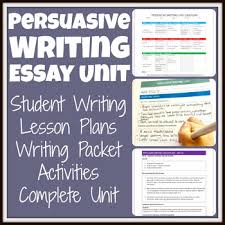 Argumentative Essay Lesson Plan Proposal Template Persuasive And