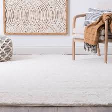 tayse rugs soho solid color white