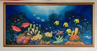 At artranked.com find thousands of paintings categorized into thousands of categories. Coral Reef Painting With Frame Furniture Home Living Home Decor Frames Pictures On Carousell
