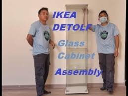 Ikea Detolf Glass Cabinet Assembly