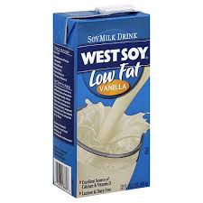 westsoy low fat vanilla soymilk drink