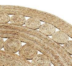 flower weave dandelion rug