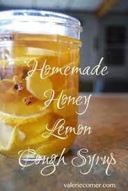 homemade honey lemon cough syrup