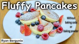 fluffy pancakes without baking powder