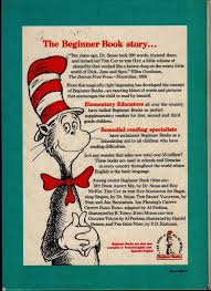 The cat in the hat by dr seuss The Cat In The Hat Beginner Book Dictionary P D Eastman Dr Seuss 1964 Vintage Kids Book