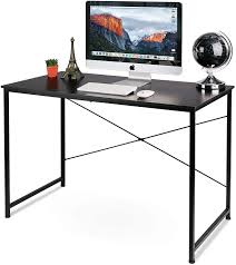 How small is your space? Ecvv Folding Space Saving Desk For Writing Modern Home Office Desk Co Safebuy Mall
