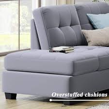 l shaped modern sectional sofa