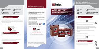Agm Battery Trojan Battery