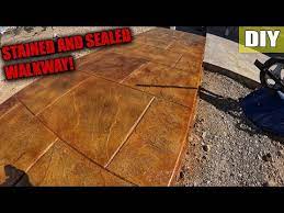 How To Stain And Seal Your Concrete