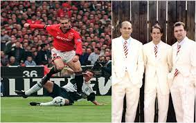 Eric cantona's 1996 fa cup final winning volley | from the archive. Neil Ruddock We Lost The Fa Cup Final In 1996 Because Of Those Suits