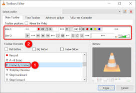 frame by frame in vlc a player