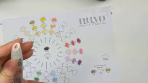 Tonic Studios Nuvo Alcohol Markers New Colours Colourchart