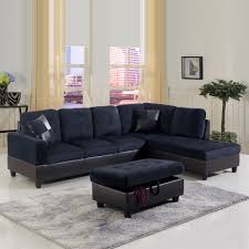 Pvc 3 Piece Couch Living Room Sofa Set