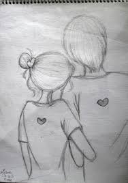 Easy Pencil Sketch Of Couples Google Search More