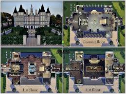 Malfoy Manor Floor Plans Sims 4