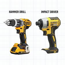 hammer drill vs impact driver what s