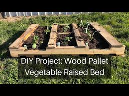 Diy Garden Project Wood Pallet Raised