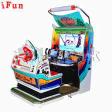 indoor game center machine lost on the