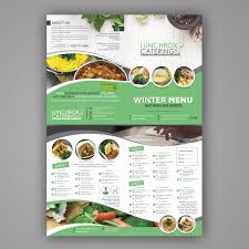 Modern Professionell Catering Flyer Design Für Lunchbox Catering