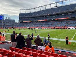Empower Field At Mile High Stadium Section 119 Home Of