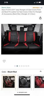 Exact Fit Seat Covers For Jeep Jk 2016
