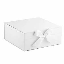 white rigid box