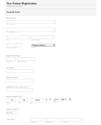 Hospital Patient Registration Form Template Jotform