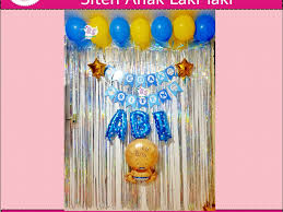 Di kala hari ulang tahun, kita bisa merayakannya maupun tidak. Paket Dekorasi Tedak Siten Mudun Lemah Turun Tanah Balonku Surabaya