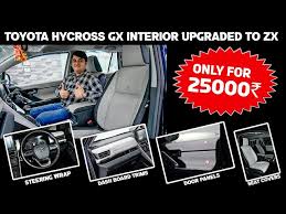Toyota Hycross Interior Customisation