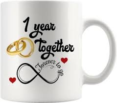 By madison alcedo and nicol natale. Jaipurart First Wedding Anniversary Gift For Him And Her 1st Year Relationship Mug 1year Love Celebration