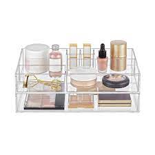clear acrylic makeup skin care