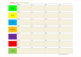Floor Meal Planning Templates Also Chow Down Plan Some Meals A Whole