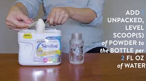 How To Make A Baby Bottle Of Similac Formula