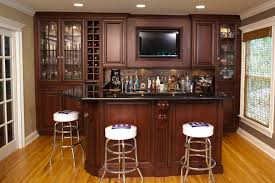 at home wet bar photography feature