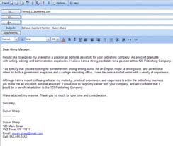 Send Resume By Email Example 34 Super Mail To Hr Russiandreams Info