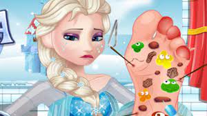 frozen princess elsa elsa foot doctor