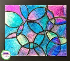 Oil Pastel Watercolor Project For Kids