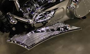 chrome e o bagger rider floorboards