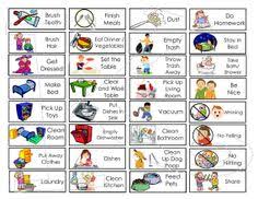 25 Best Child Chore Chart Images In 2019 Chores For Kids